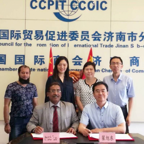 孟加拉國(guó)工商聯(lián)合會(huì)董事Runu先生和Raz先生來(lái)我公司考察訪問(wèn)